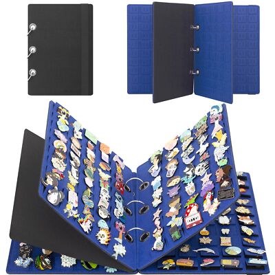 Pin Display Pages Pin Carrying Case Pins Collection Storage Organizer