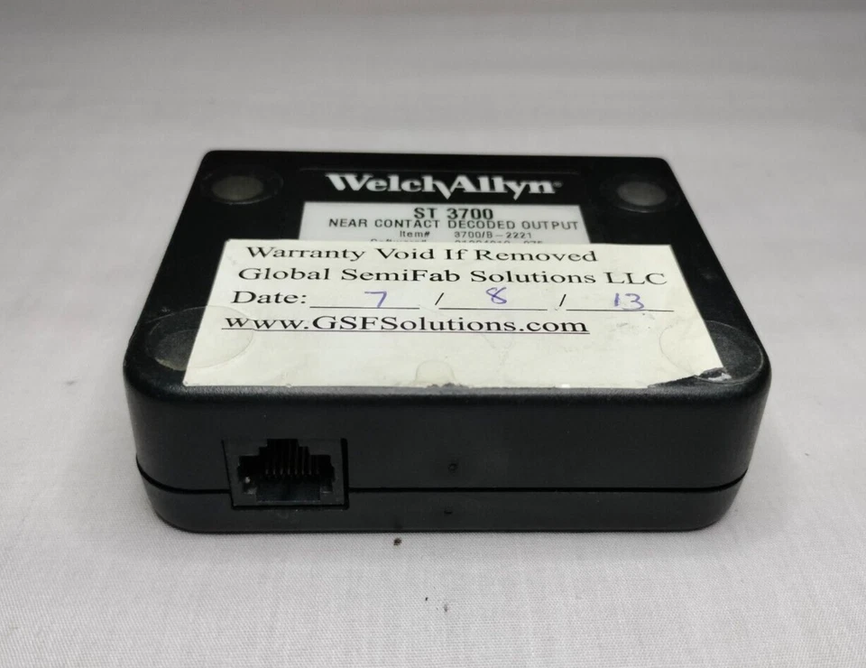 Welch Allyn ST3700B-221 ST3700 Near Contact Decoded Output - Image 2 of 4