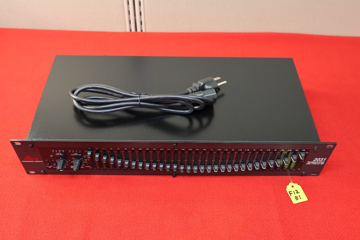 dbx 2031 Equalizer / Limiter with TYPE 3 NR | eBay
