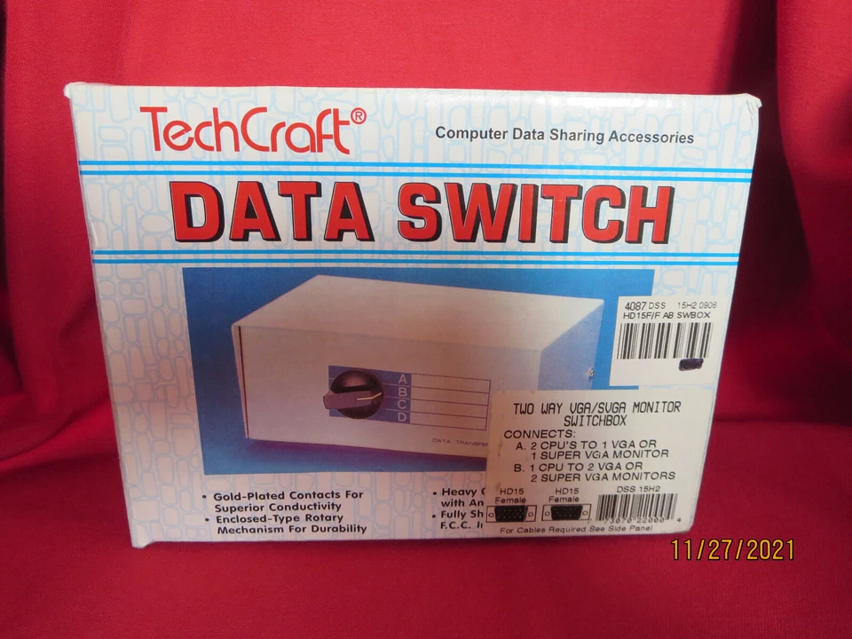 VGA/SVGA Monitor AB Switchbox - Image 2 of 3