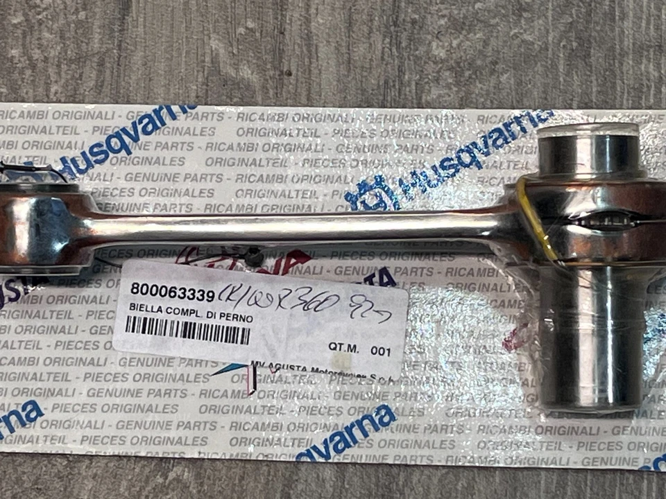Juego de bielas Husqvarna CR WR 360 1992-2002 800063339 6333963474 Connecting ROD Foto 2 de 4