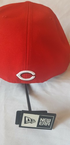 New Era 59fifty Cincinnati Red Baseball Cap + new era gift box Free delivery - Picture 2 of 6
