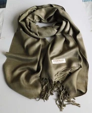 New Fashion Soft Long  PASHMINA SCARF/WRAP/SHAWL-- Khaki