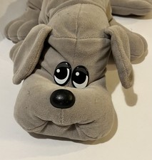 Large Pound Puppy Puppies 18 Gray Dog Plush Stuffed Tonka