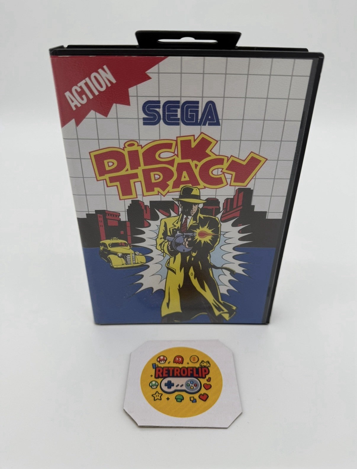 Dick Tracy Sega Master System - PAL Multi Cib Complet VGC Near Mint