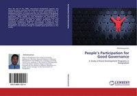 Waheduzzaman | People's Participation For Good Governance | Taschenbuch (2011)