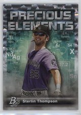 2023 Bowman Platinum Precious Elements Ice Foil 39/75 Sterlin Thompson 9cr