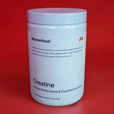 Momentous Creapure Creatine Monohydrate Powder - 15.8 OZ 90 serv - Free Shipping