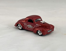 Hot Wheels Custom 41 Willys Coupe 2010 Hot Rods Dark Red 5SPs