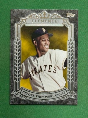 2014 Topps Baseball Before They Were Great #BG-24 Roberto Clemente