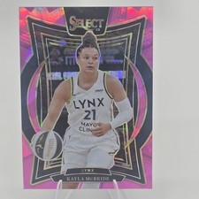 2025 Panini Select WNBA Kayla McBride Pink Ice Prizm #97 Concourse Minnesota...