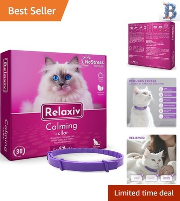 All Life Stages Calming Collar for Cats   Reduces Stress & Anxiety Effectively
