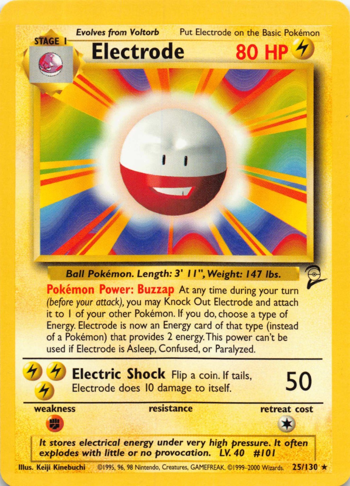 Electrode 25/130 Base Set 2 LP