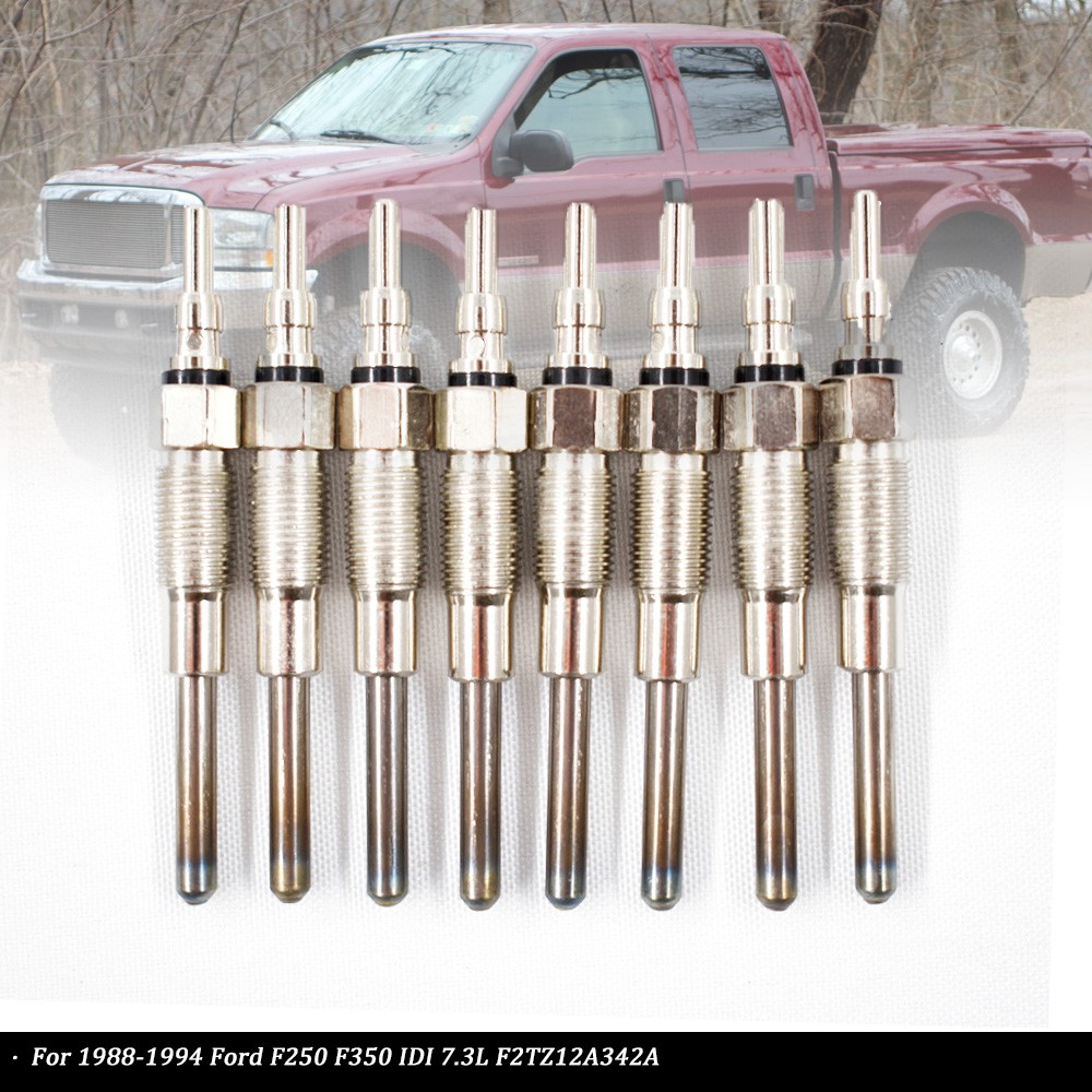 Glow Plug Fit For Ford F250 F350 IDI V8 7.3L 1988-1994 F2TZ12A342A