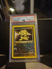 Electabuzz #1 Best Of Game Promo Reverse Holo PSA 9 WOTC WINNER CRAZY SWIRL on eBay