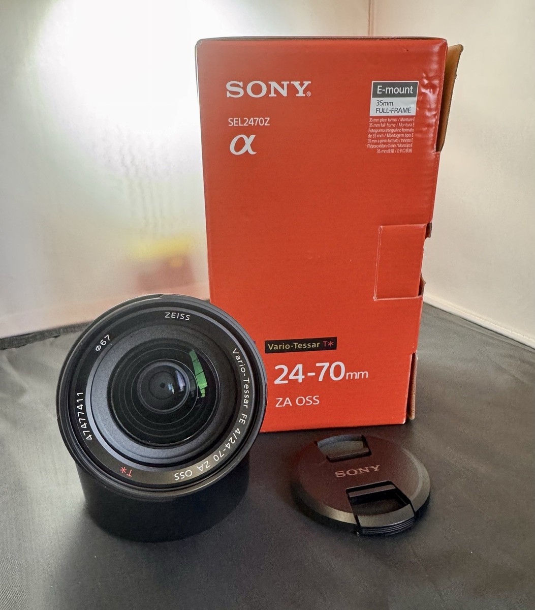 SONY Vario-Tessar T* FE 24-70mm F/4 ZA OSS MINT CONDITION | eBay