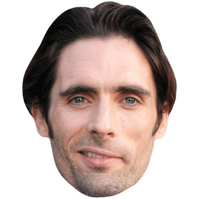 Tyson Ritter (Stubble) Big Head. Larger than life mask.