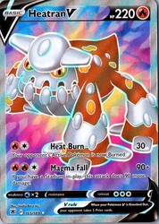 Heatran V (Full Art) 165/189 Astral Radiance