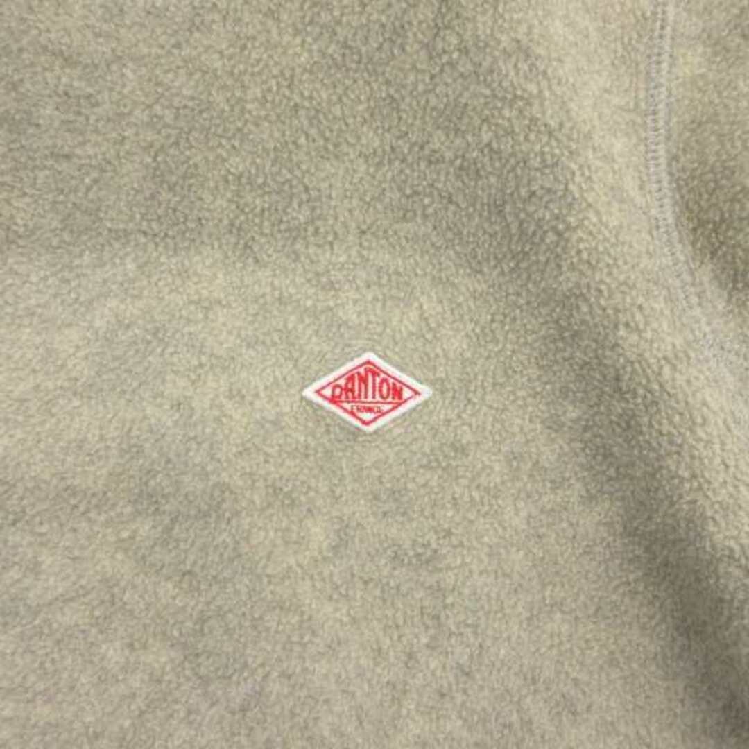 Danton Collarless Fleece Jacket Logo Patch Snap B… - image 6