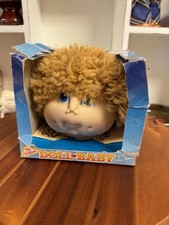 Vintage 1984 The Original Doll Baby DOLL HEAD CURLY HAIR NIB Box Damaged