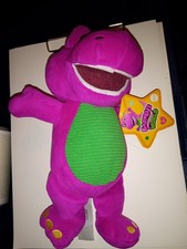 Barney The Purple Dinosaur Plush Fisher-Price Barney's World 8" Stuffed Animal