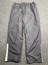 Vintage Y2K Nike Mens Medium Travis Scott Mini Swoosh Wide Leg Windbreaker Pants