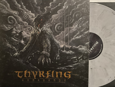 Thyrfing   Vanagandr LP 2021 Despotz Records   DZLP087B [Marbled] [Sweden] EX/EX