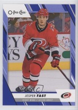 2023-24 O-Pee-Chee Blue Border Jesper Fast #365 0nr3