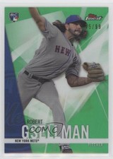 2017 Topps Finest Green Refractor /99 Robert Gsellman #88 sh7