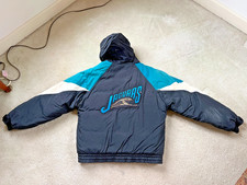 Banned NFL Jacksonville Jaguar heavy duty  jacket antique