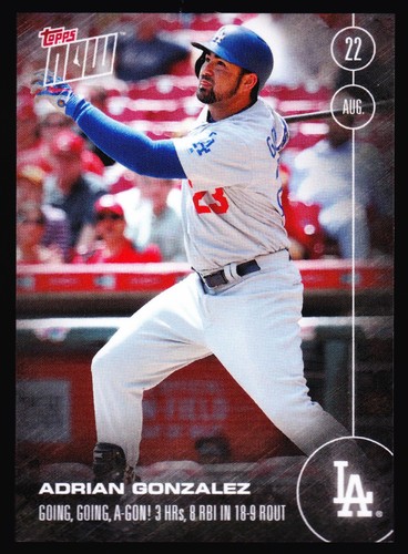 2016 Topps Now 383 Adrián González