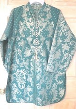 KHAADI Green cotton Kurta Shirt Women Ethnic Wear, US 14 party/occasional wear