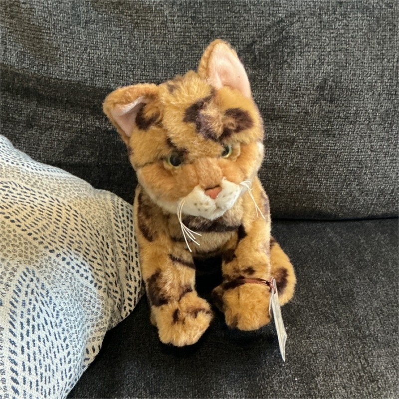 Webkinz Signature Bengal Cat Plush Stuffed Animal w/ Code