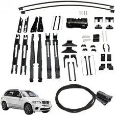 For BMW X5 E70 Panoramic Sunroof Front & Rear Rail Sliding Repair Kit