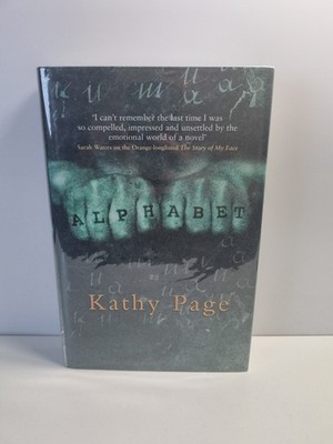 Alphabet Kathy Page SIGNED Thriller Hardback
