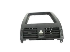 VW Touran Mittelkonsole Verkleidung Lüftungsdüse Klappe Abdeckung Dekor schwarz