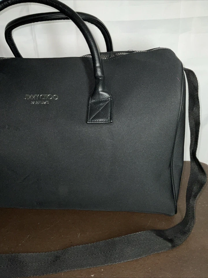 Jimmy Choo Black Weekender Handbag. - Image 4 of 4