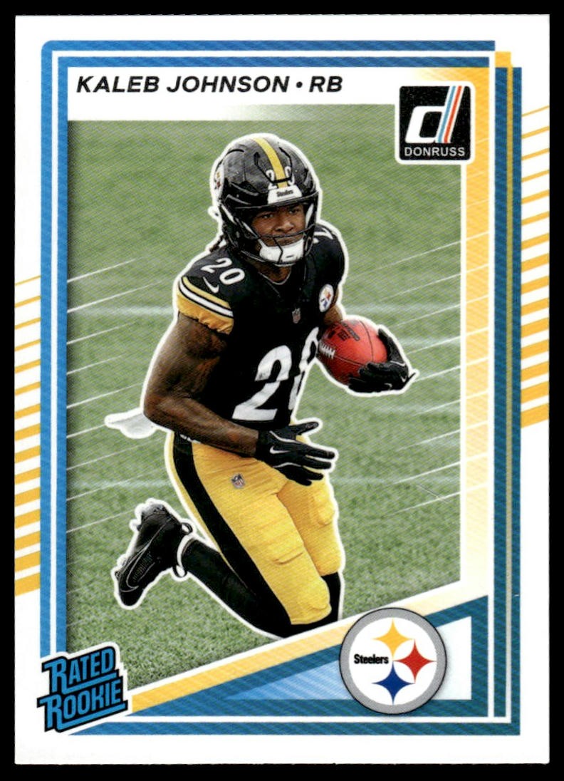 2025 Donruss #322 Kaleb Johnson