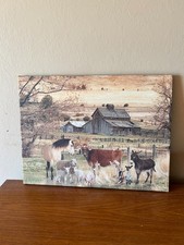 FARM ANIMALS enjoying life on the farm