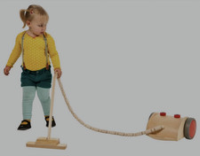 educo Kinderstaubsauger aus Holz Holzspielzeu...