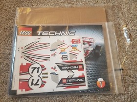 LEGO Technic 42000 Grand Prix Racer Instructions and Sticker Sheets Only Retired