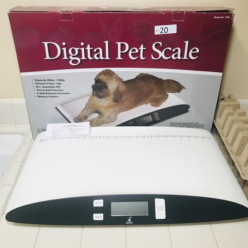 Redmon 7455 Precision Digital Pet Scale (3.5 oz-55 lb) - Excellent Condition!