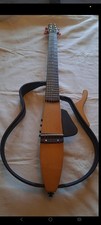 YAMAHA SLG110S Silent Guitar with YAMAHA CUSTOM Case, YAMAHA POWER ADAPTER- MINT