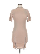 PrettyLittleThing Women Brown Cocktail Dress 6