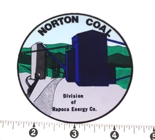 Coal Mining Sticker Norton Coal Division of Rapoca Energy Co