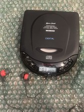 Vintage 1990s Lenoxx CD-51 Programmable Portable CD Player with Earphones Tested