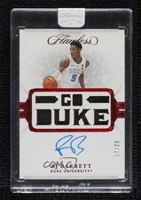 2019-20 Panini Flawless Collegiate Ruby 17/20 RJ Barrett #103 Auto 1ey1