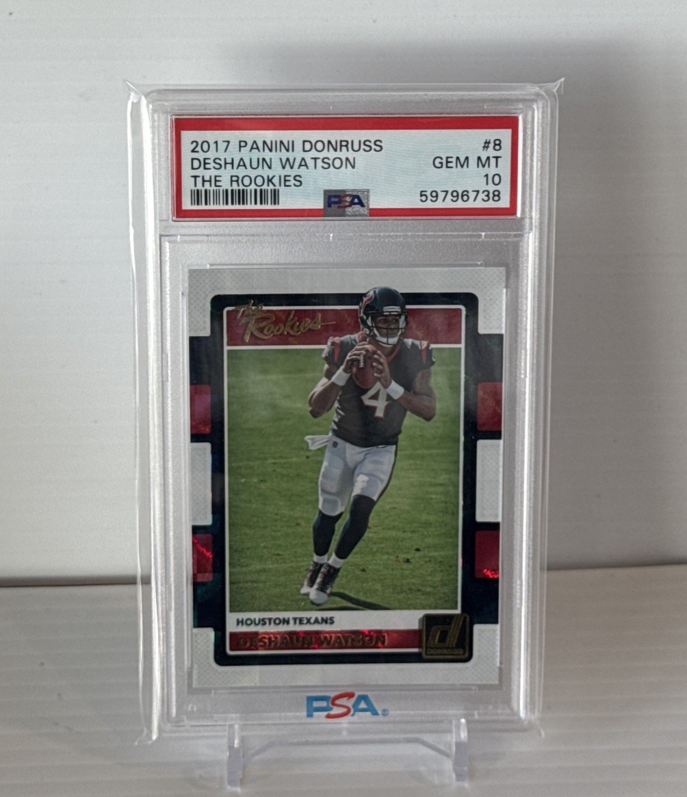 Deshaun Watson Panini Donruss the Rookies #8 Base