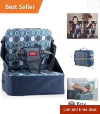Lightweight Travel Booster Seat for Babies - Adjustable, Safe, and Easy to Clean