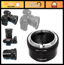 FD Lens to E Mount Adapter for Sony Cameras - Compatible with Canon FD Lenses, A